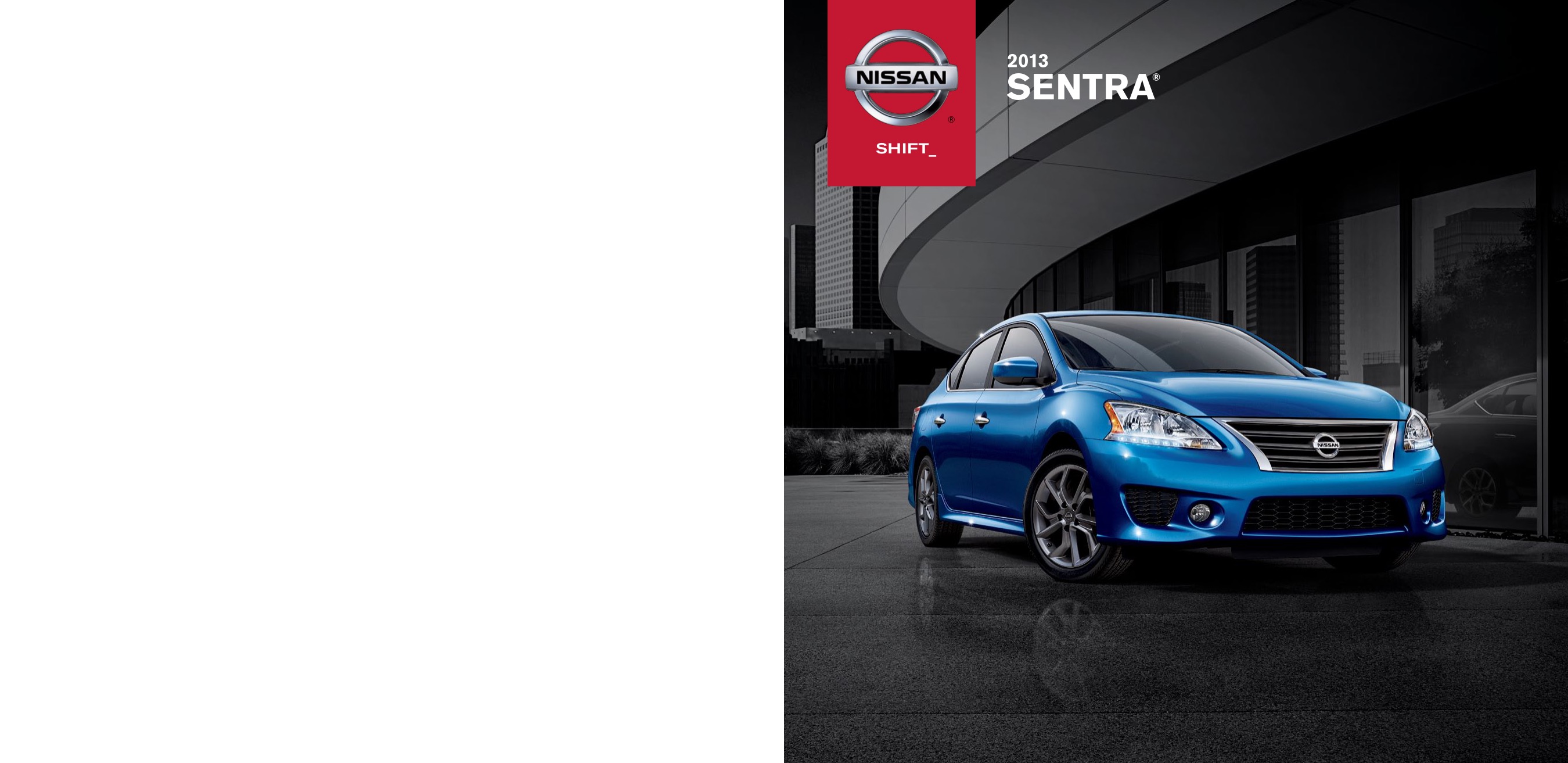 2013 Nissan Sentra Brochure